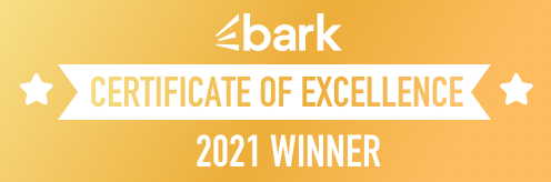 Certificate of Excellence badge for Digilite #BarkCoE2021