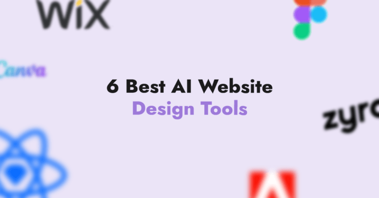 AI web design tools